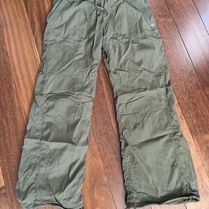 lululemon athletica fleece lined Khaki Joggers